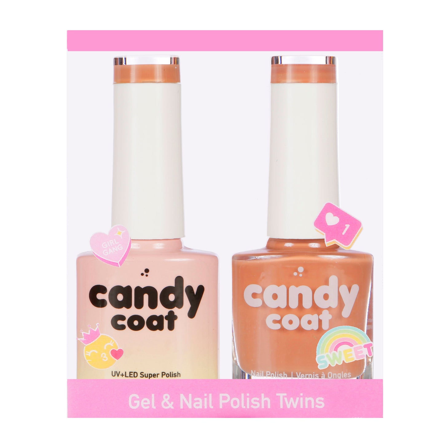 Gel & Nail Polish Twinset - Nº M117 - Candy Coat