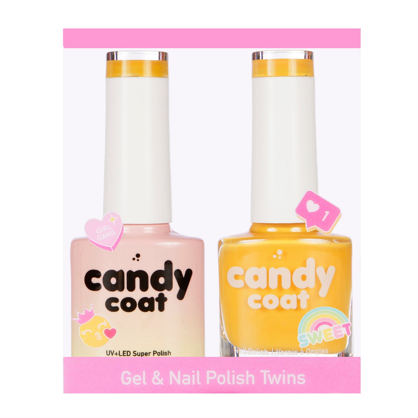 Gel & Nail Polish Twinset - Nº M024 - Candy Coat