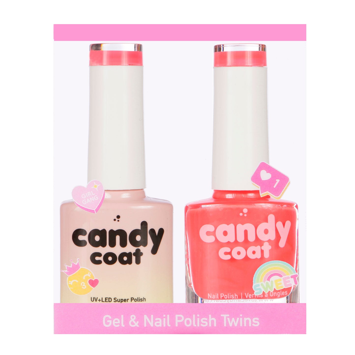Gel & Nail Polish Twinset - Nº M264 - Candy Coat