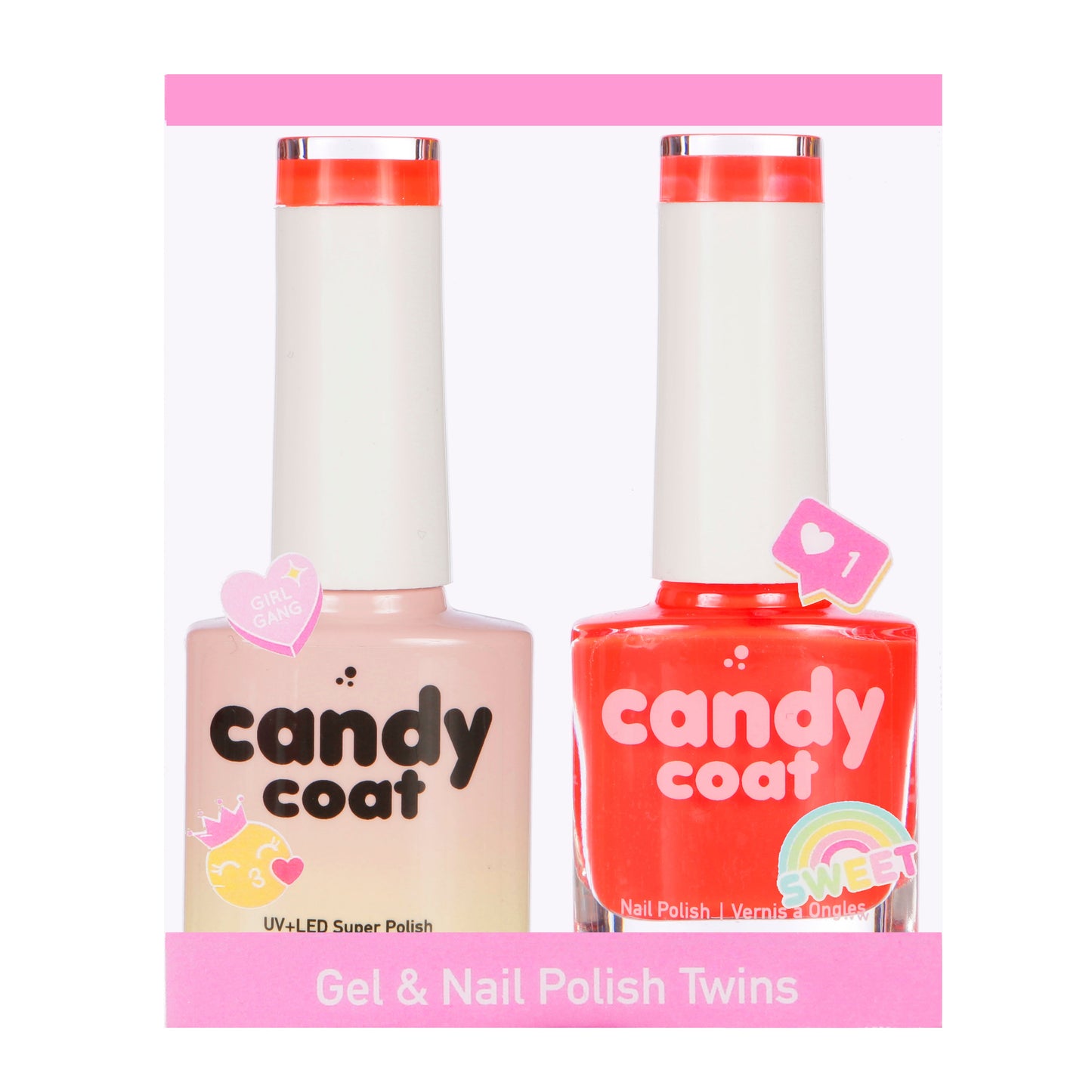 Gel & Nail Polish Twinset - Nº M310 - Candy Coat
