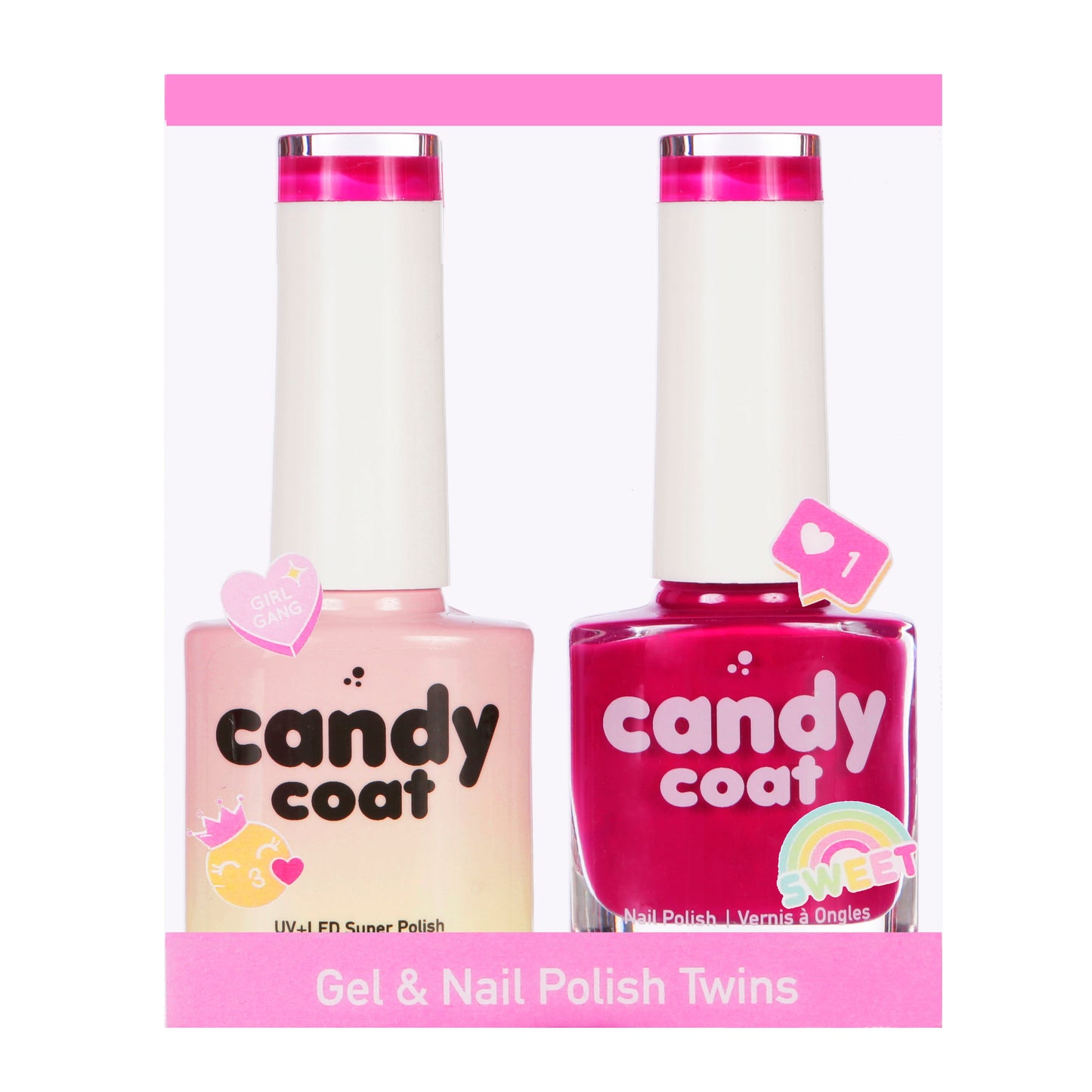 Gel & Nail Polish Twinset - Nº M045 - Candy Coat