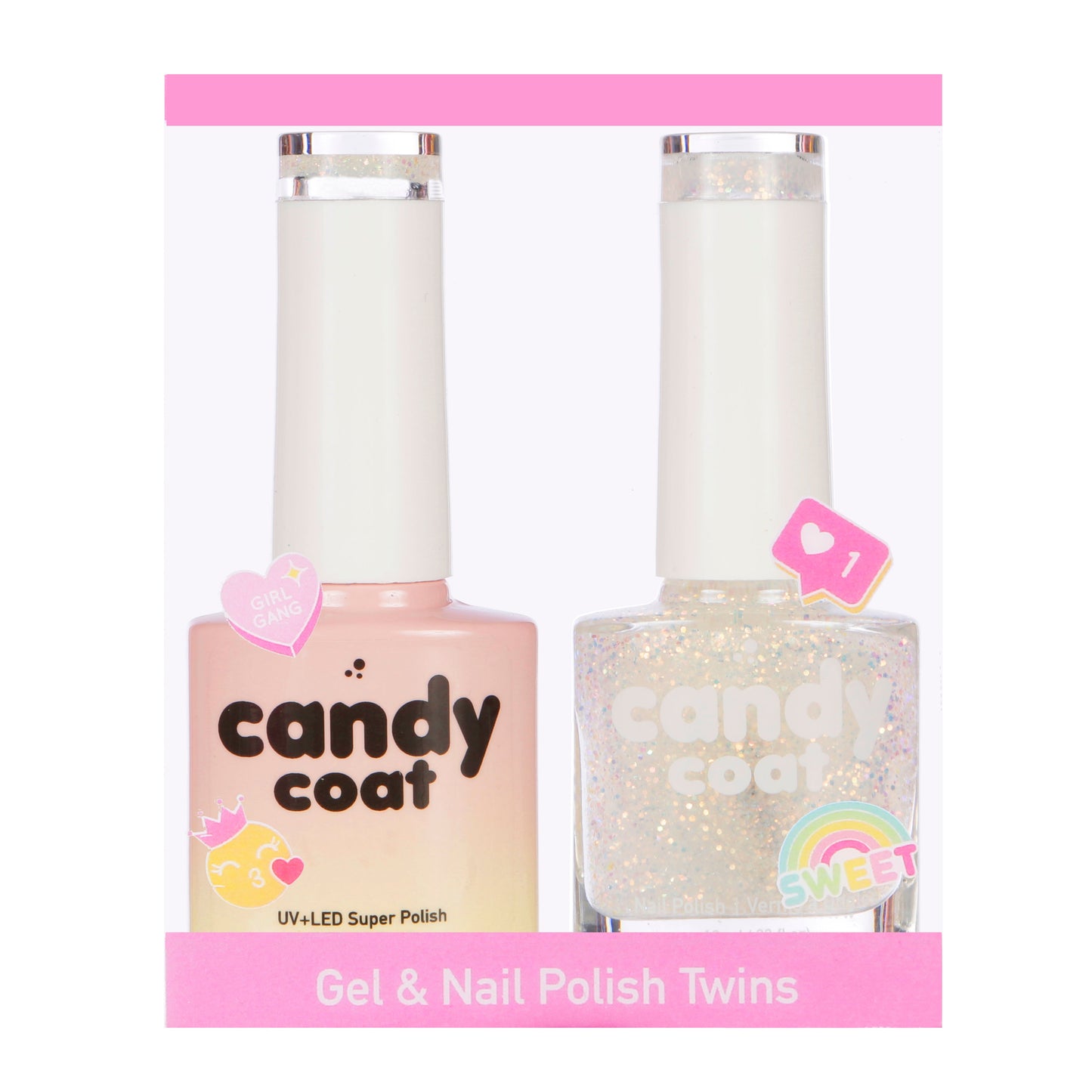 Gel & Nail Polish Twinset - Nº M669 - Candy Coat