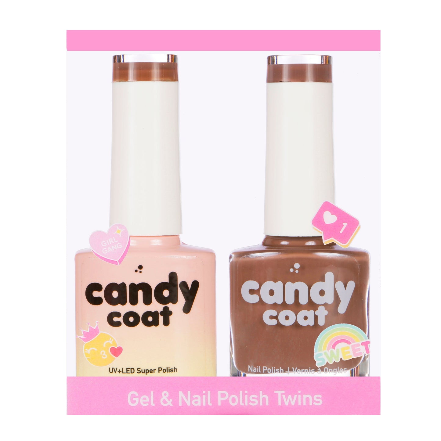 Gel & Nail Polish Twinset - Nº M075 - Candy Coat