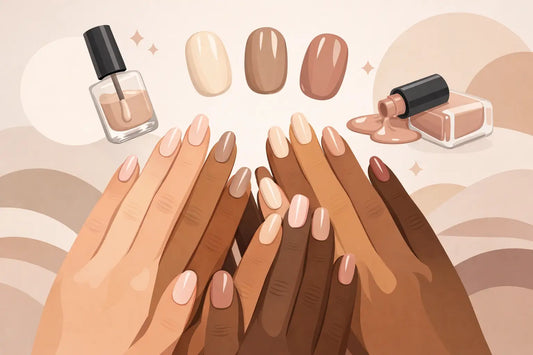 Neutral Gel Nail Colours for Every Skin Tone