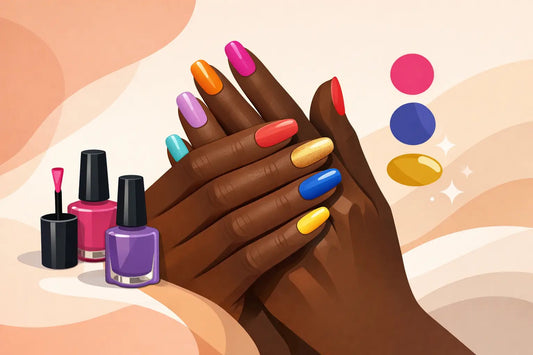 Gel Polish for Dark Skin: Shades That Pop