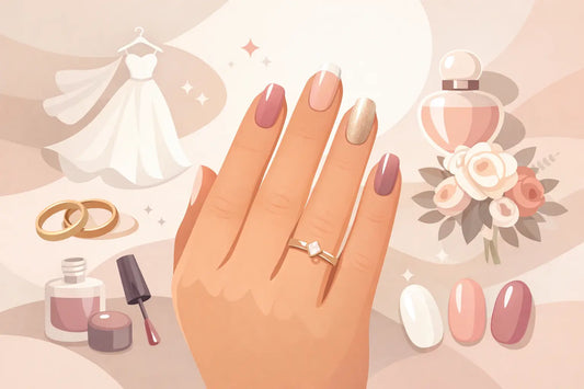 Wedding Nail Colours That Still Feel Like You