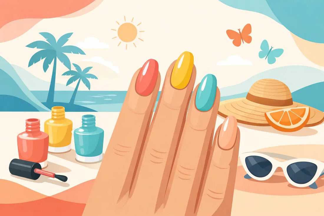 Summer Gel Nail Colours Worth Wearing Now