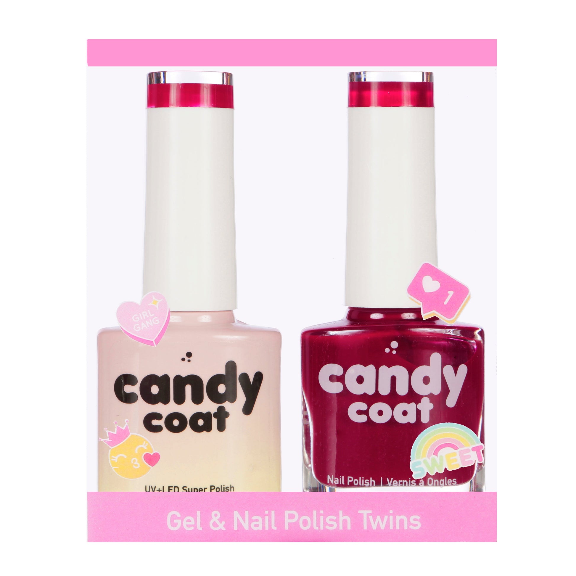 Gel & Nail Polish Twinset - Nº M030 - Candy Coat
