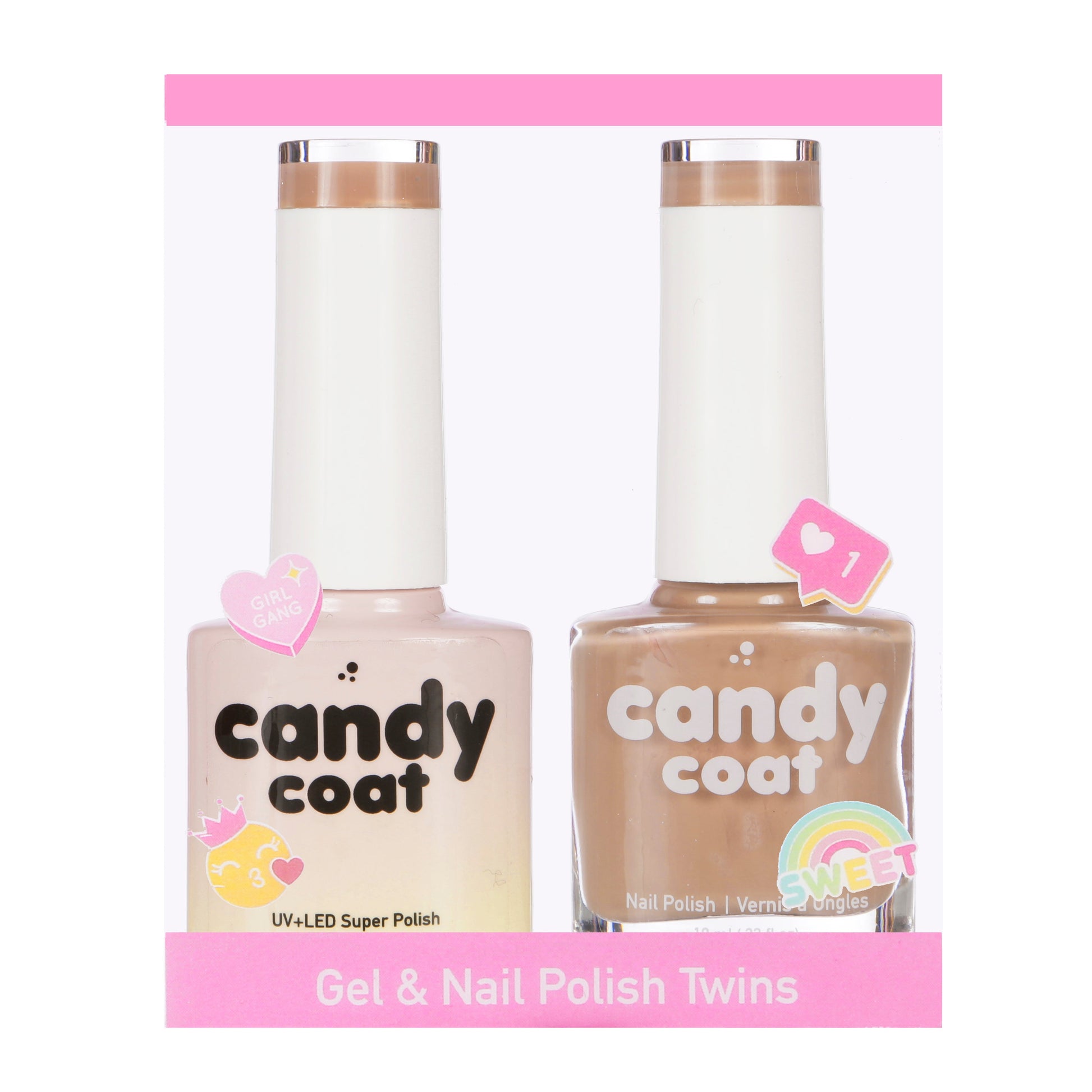 Gel & Nail Polish Twinset - Nº M118 - Candy Coat