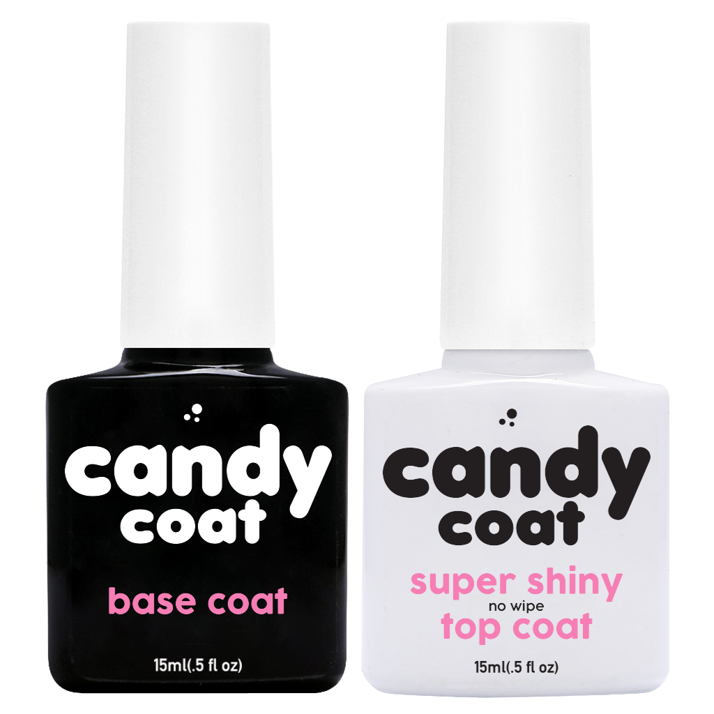 Gel Base Coat & Super Shiny Top Coat Duo