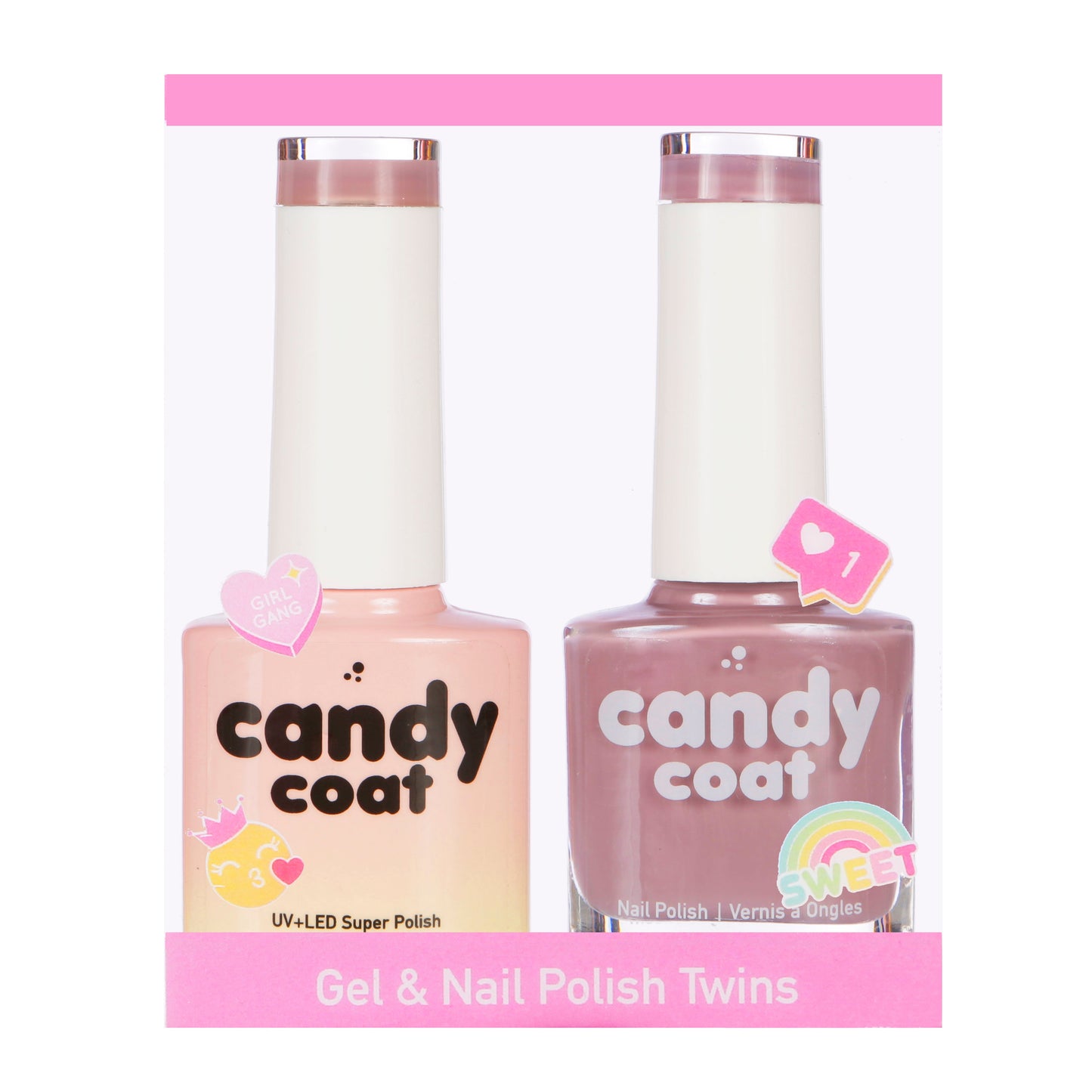 Gel & Nail Polish Twinset - Nº M223 - Candy Coat