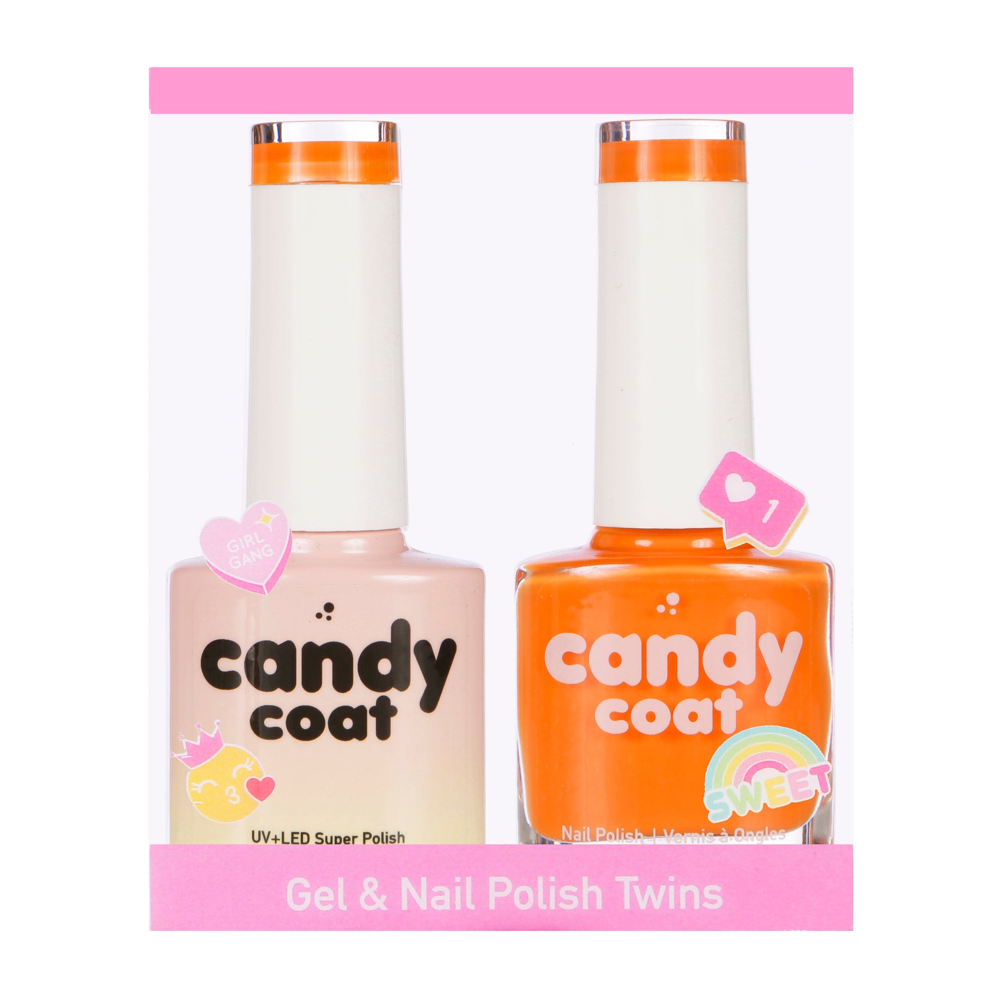 Gel & Nail Polish Twinset - Nº M027 - Candy Coat