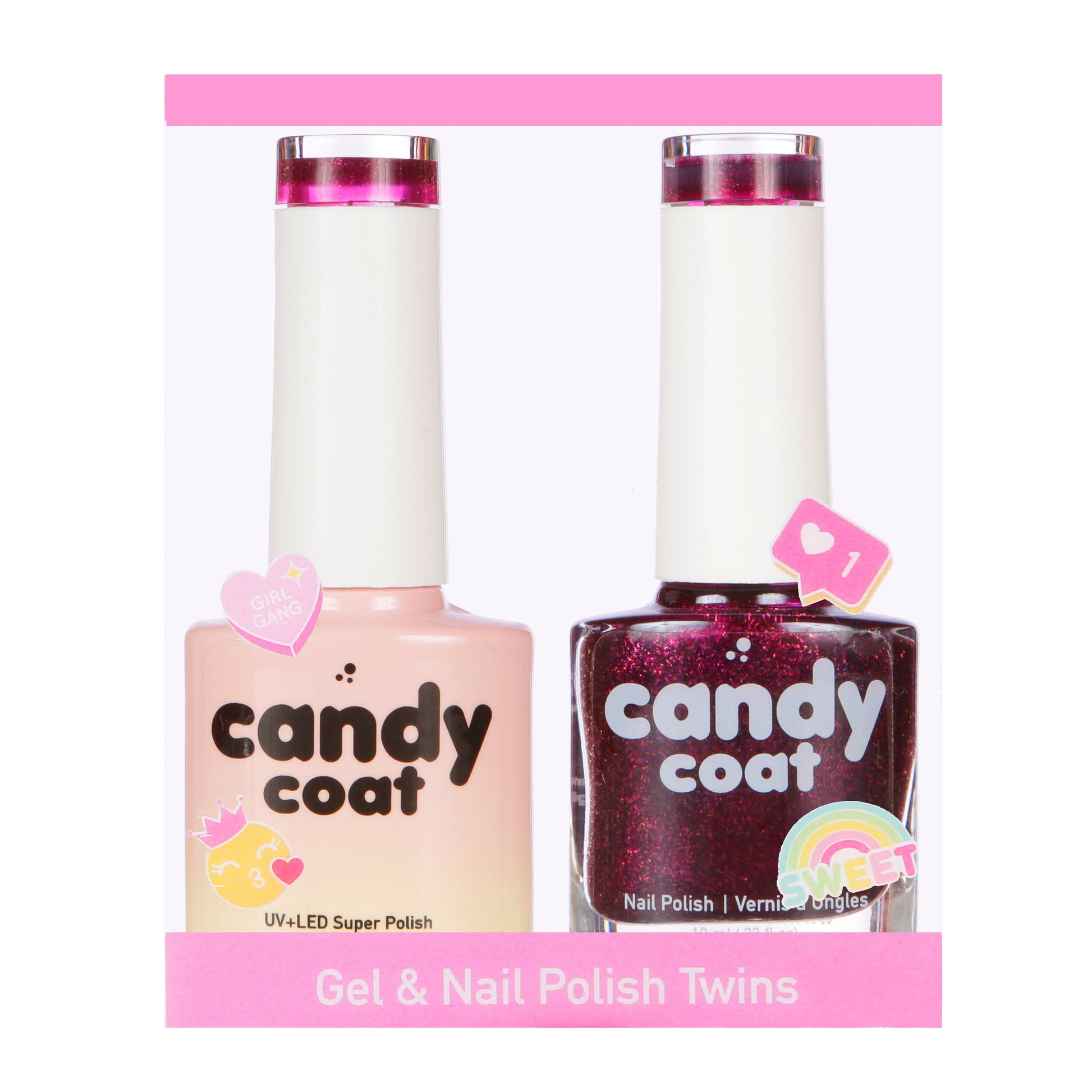 Gel & Nail Polish Twinset - Nº M297 - Candy Coat
