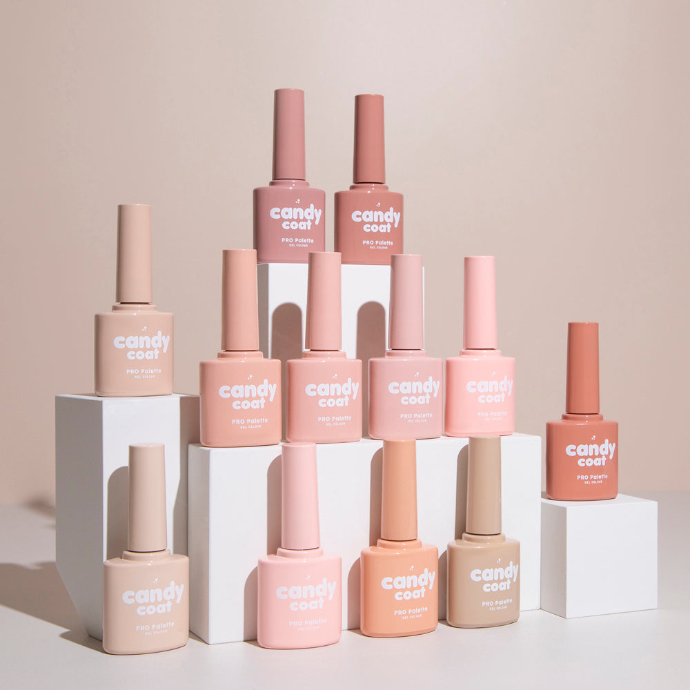 Candy Coat Gel Polish retailer Nude Set 5 bottles