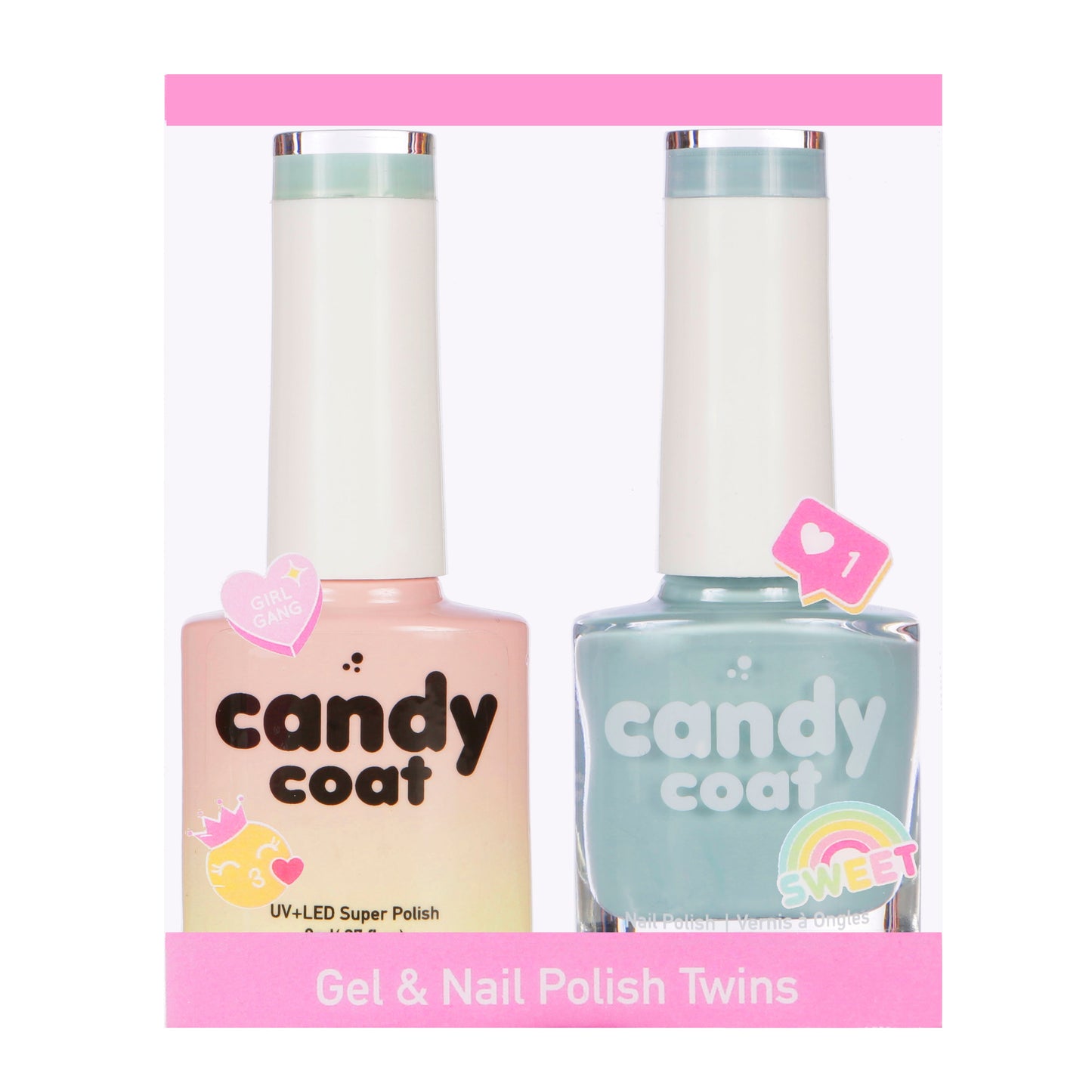 Gel & Nail Polish Twinset - Nº M435 - Candy Coat