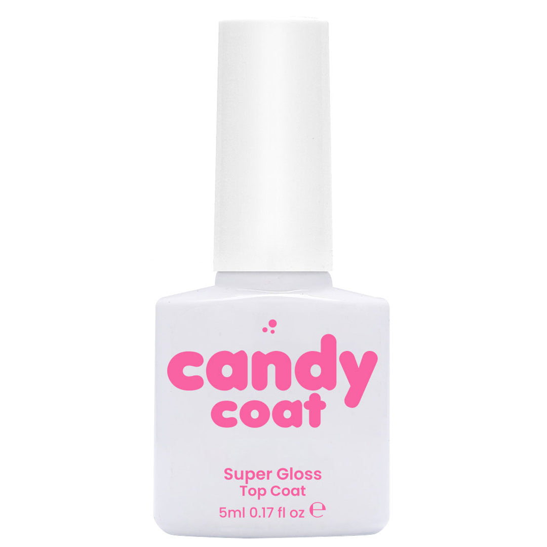 Candy Coat - HEMA Free Super Gloss Top Coat 5ml - Candy Coat