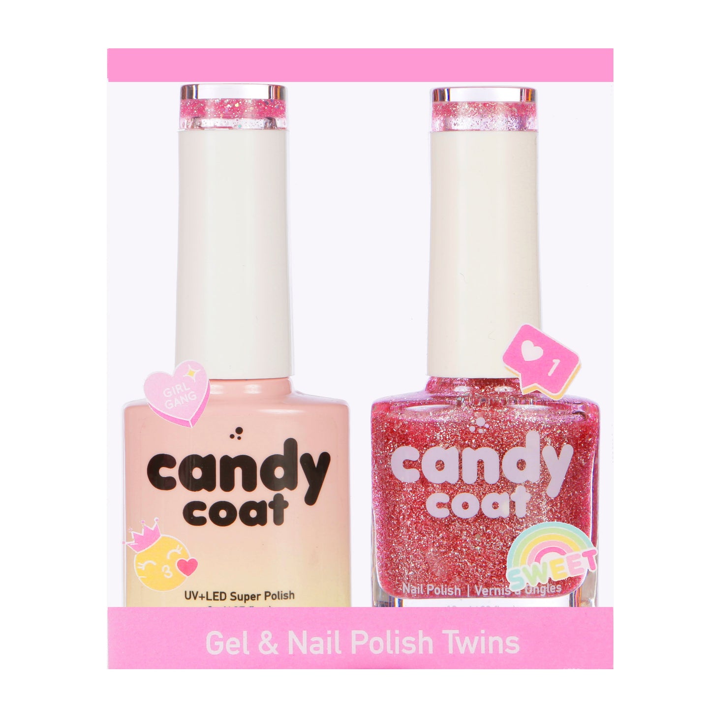 Gel & Nail Polish Twinset - Nº M611 - Candy Coat