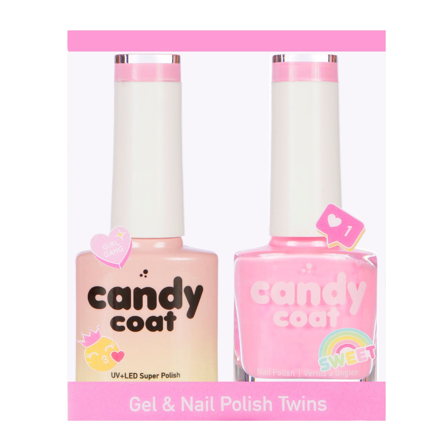 Gel & Nail Polish Twinset - Nº M708 - Candy Coat