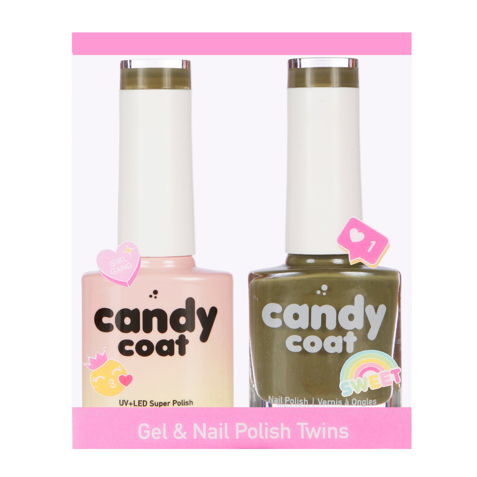 Gel & Nail Polish Twinset - Nº M078 - Candy Coat