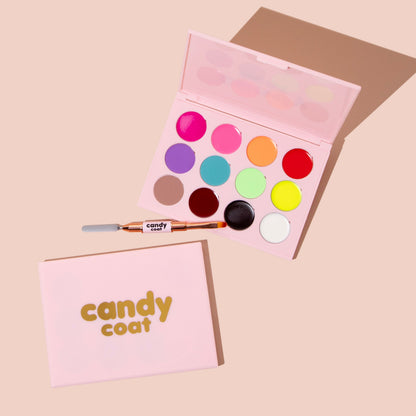 Hema free gel polish palette