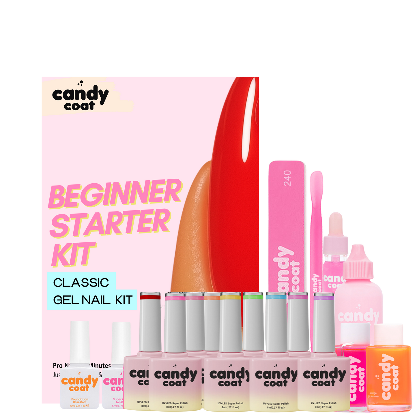 Beginner Gel Nail Candy Kit