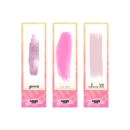 Candy Coat Colour Card