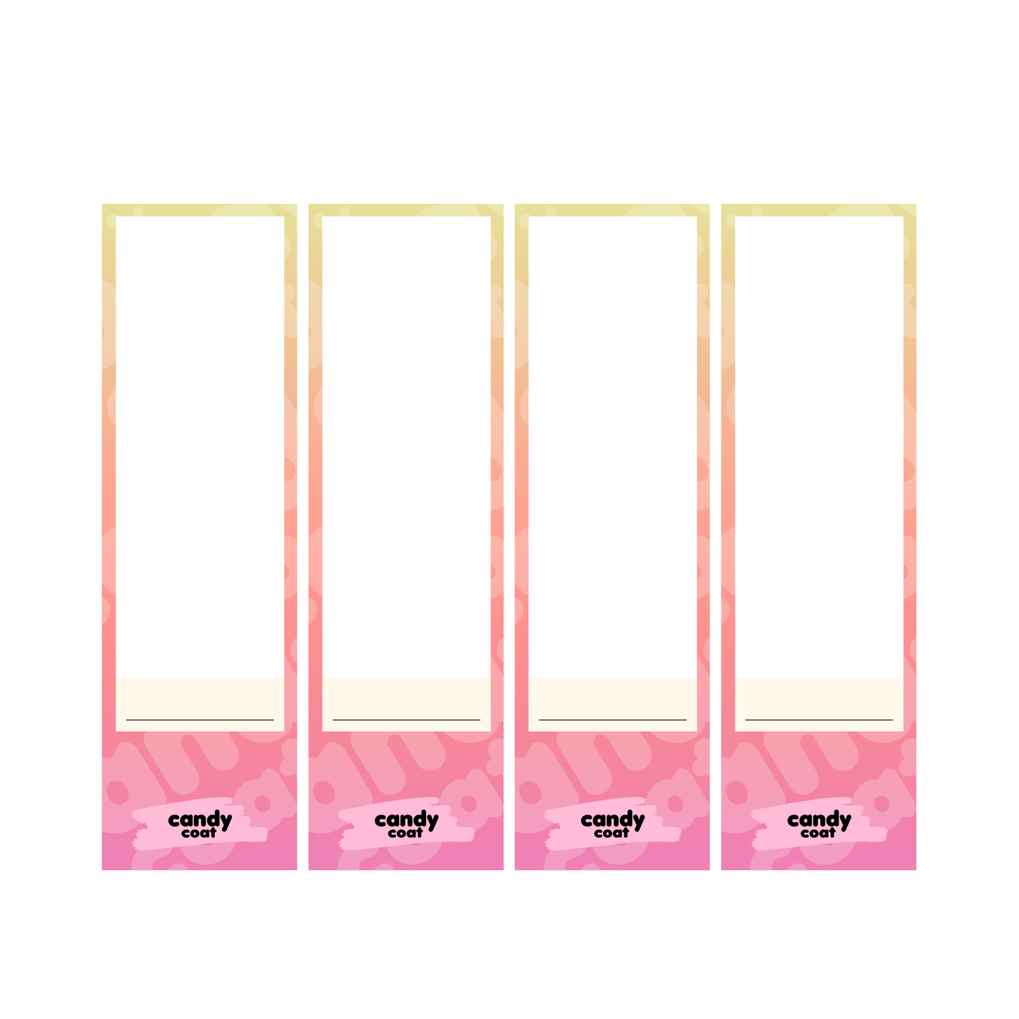 Candy Coat Colour Card