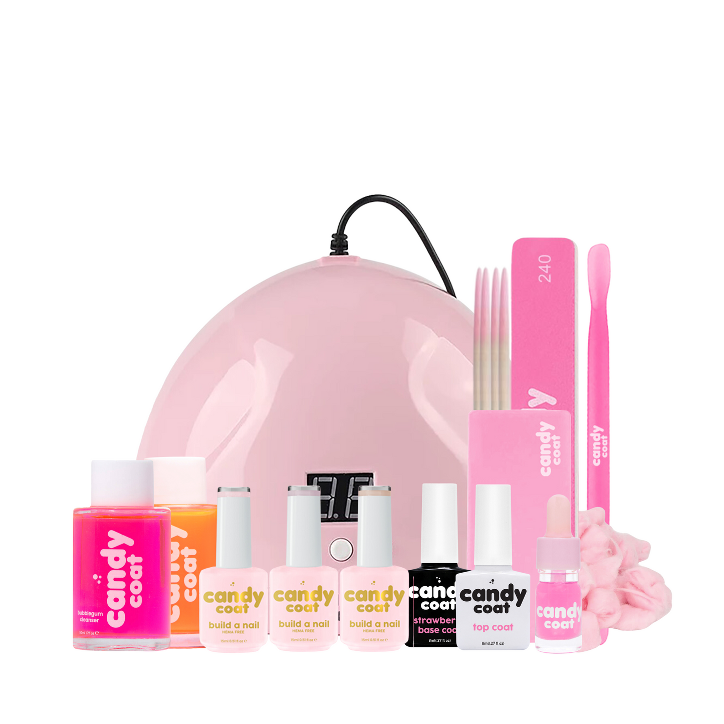 HEMA Free Build-a-Nail® Builder Gel Kit