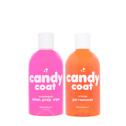 Candy Coat - Clean Prep Wipe & Remover Duo 250ml